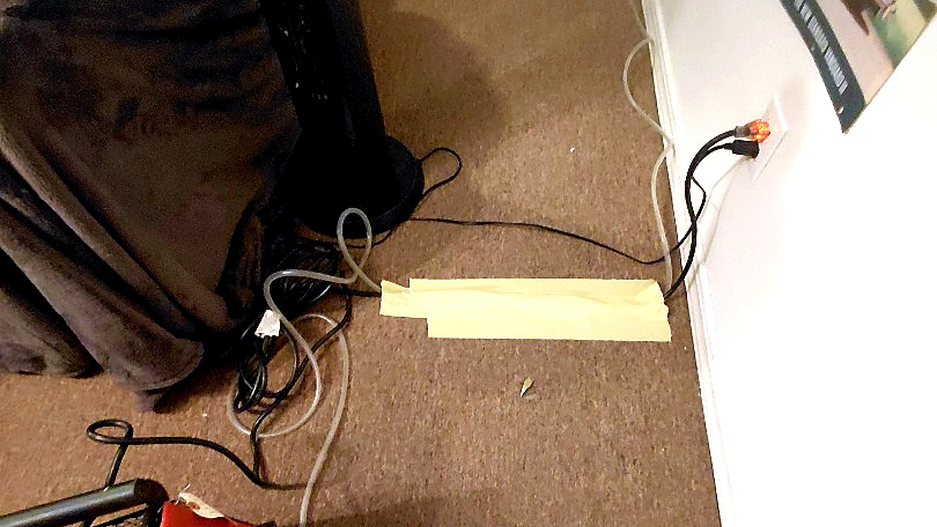 Drying in progress — Phoenix unit, air path, cord management